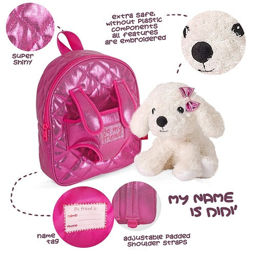 45044785 zainetto con peluche Perletti
