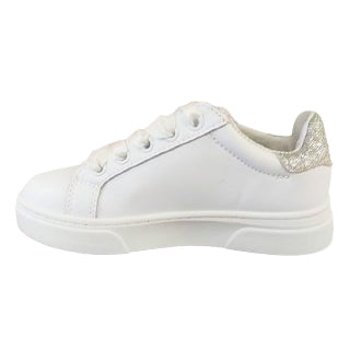CANDY WHITE ARGENTO sneakers Gaelle