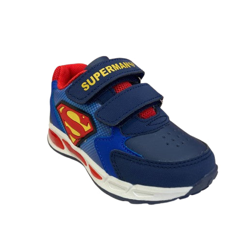 W1030004S scarpa da ginnastica con luci Superman