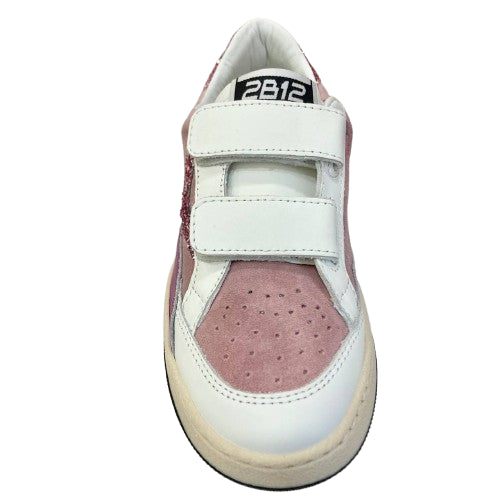 BABY PLAY PINK WHITE sneakers 2b12