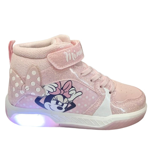 D3010745S sneakers con luci Minnie